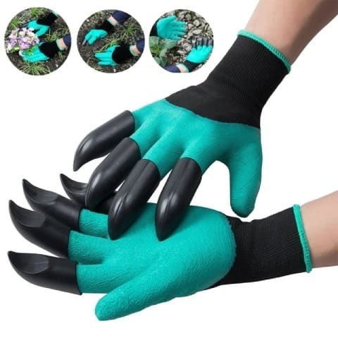 GUANTES DE JARDIN CON GARRAS - GREEN-GAR